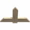 Ekena Millwork Eugene Rough Sawn Timber Gable Bracket, Douglas Fir, 36"W x 23"H x 2"D x 6"F, 15/12 Pitch GBW036X23X0206EUG00RDF - alternate 5